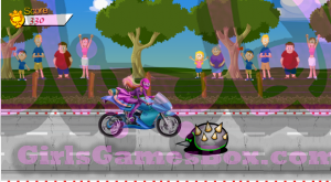 لعبة دراجة باربي النارية