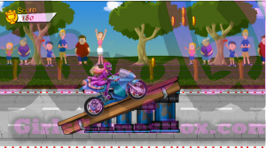 لعبة دراجة باربي النارية