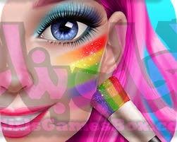 لعبة Makeup Artist - Rainbow Salon‏