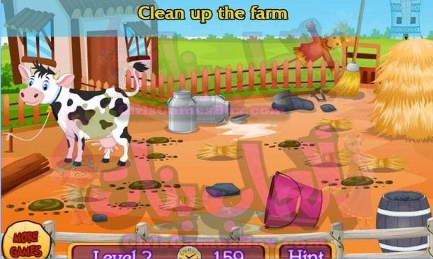 لعبة بلد فتاة - مزرعة تنظيف العاب بنات ستايل