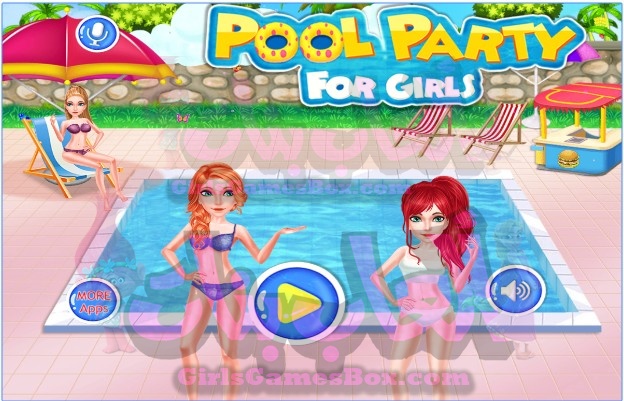 لعبة حفل قرب المسبح للفتيات العاب بنات ستايل